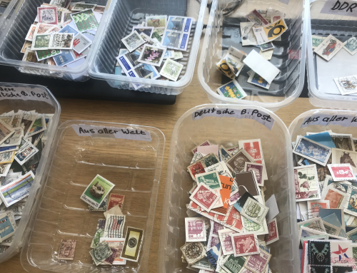 Mit Briefmarken Perspektiven schaffen